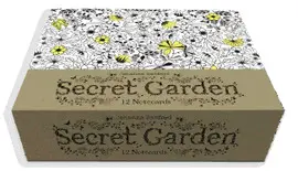 SECRET GARDEN: 12 NOTECARDS