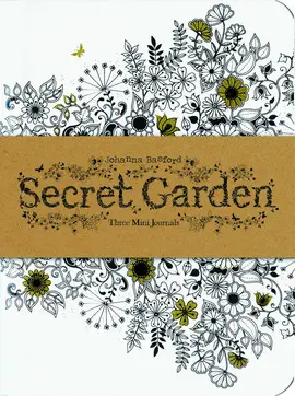 SECRET GARDEN: THREE MINI JOURNALS