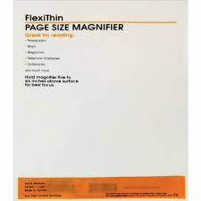 FLEXI THIN PAGE SIZE MAGNIFIER