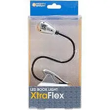 XTRAFLEX LED BOOK LIGHT SILVER