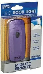 ULTRA THIN LED BOOK LIGHT PURPLE