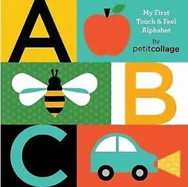 ABC MY FIRST TOUCH & FEEL ALPHABET BOARD BOOK PTC136