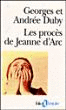 LES PROCES DE JEANNE D'ARC.