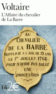 L´AFFAIRE DU CHEVALIER DE LA BARRE