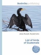 LIST OF BIRDS OF GUATEMALA