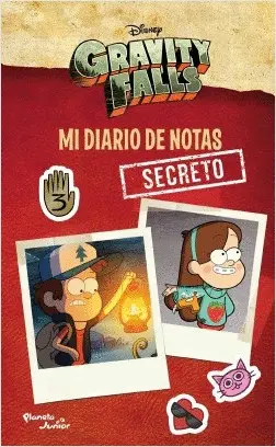 GRAVITY FALLS. MI DIARIO DE NOTAS SECRETO DISNEY