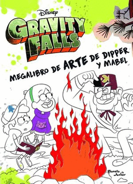 GRAVITY FALLS. MEGALIBRO DE ARTE DE DIPPER Y MABEL