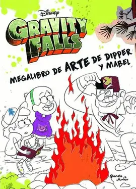 GRAVITY FALLS. MEGALIBRO DE ARTE DE DIPPER Y MABEL