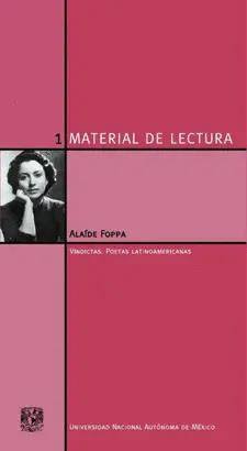 ALAÍDE FOPPA. MATERIAL DE LECTURA NÚM. 1. VINDICTAS, POETAS LATINOAMERICANAS