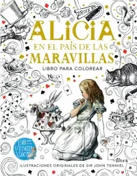 EL LIBRO COLOREAR DE ALICIA EN EL PAIS DE LAS MARAVILLAS