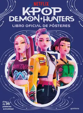 Kpop Demon Hunters: Libro Oficial de Pósteres