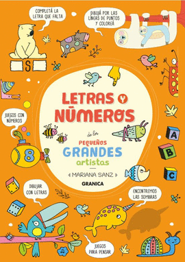 LETRAS Y NMEROS DE LOS PEQUEOS GRANDES ARTISTAS