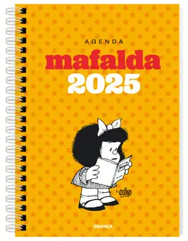 MAFALDA 2025 ANILLADA MODULOS AMARILLA