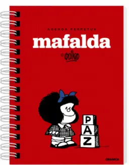 AGENDA MAFALDA PERPETUA - ROJA PAZ