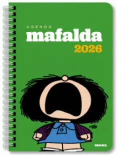 AGENDA MAFALDA 2026 ANILLADA MUJER A
