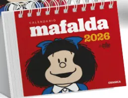 MAFALDA 2026 CALENDARIO ESCRITORIO - A