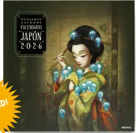 BENJAMIN LACOMBE JAPÓN 2026, CALENDARIO DE PARED