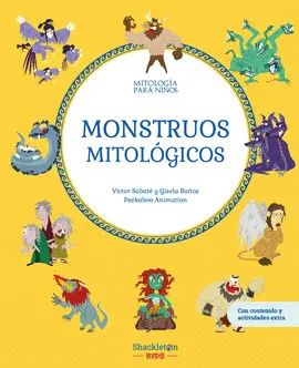 Monstruos Mitológicos Libro Infantil con Juegos y Actividades Extra Descubre