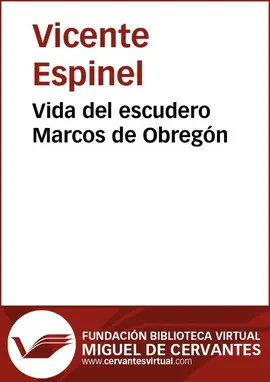 VIDA DEL ESCUDERO MARCOS DE OBREGÓN