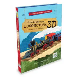 Construye Locomotora 3D. Viaja, Conoce, Explora. Con Maqueta Edic. Ilustrado (Es
