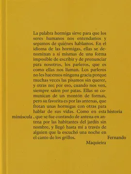 UNA HISTORIA MINÚSCULA
