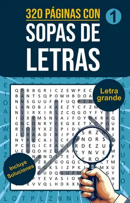 320 Páginas con Sopas de Letras - 1