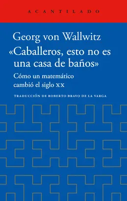 «CABALLEROS, ESTO NO ES UNA CASA DE BAÑOS»