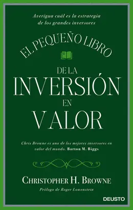 EL PEQUEÑO LIBRO DE LA INVERSIÓN EN VALOR