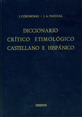 DICCIONARIO CRTICO ETIMOLGICO CASTELLANO E HISPNICO 4 (ME-R)