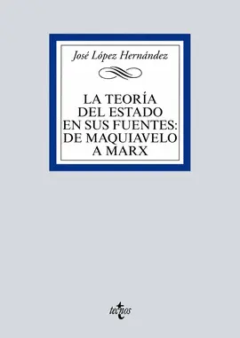 LA TEORÍA DEL ESTADO EN SUS FUENTES: DE MAQUIAVELO A MARX