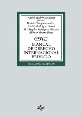 MANUAL DE DERECHO INTERNACIONAL PRIVADO