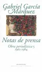 NOTAS DE PRENSA (OBRA PERIOD. 1961-1984)