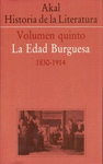 HISTORIA DE LA LITERATURA V LA EDAD BURGUESA