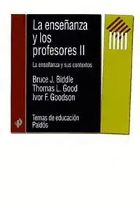 LA ENSEÑANZA Y LOS PROFESORES, II