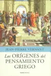 LOS ORÍGENES DEL PENSAMIENTO GRIEGO