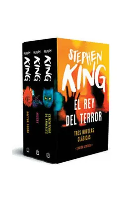 ESTUCHE STEPHEN KING. EL REY DEL TERROR. TRES NOVELAS CLÁSICAS
