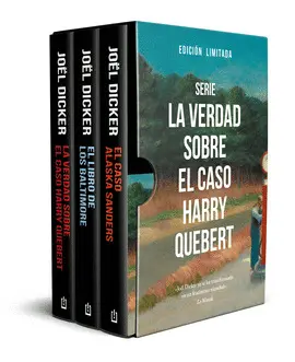 ESTUCHE SERIE LA VERDAD SOBRE EL CASO HARRY QUEBERT