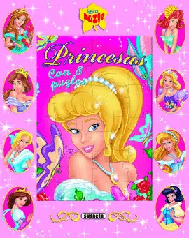 PRINCESAS CON 8 PUZLES