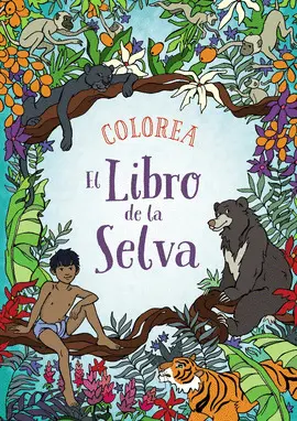 COLOREA EL LIBRO DE LA SELVA