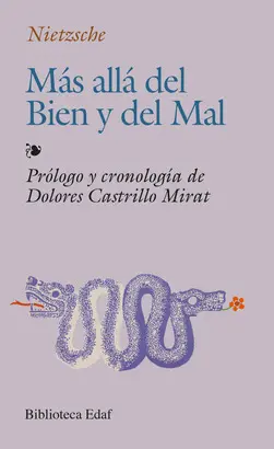 MÁS ALLÁ DEL BIEN Y DEL MAL