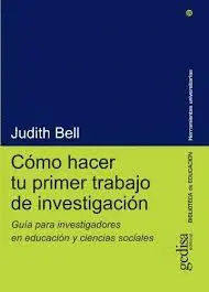 COMO HACER TU PRIMER TRABAJO DE INVESTIGACIÓN