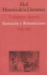 HISTORIA DE LA LITERATURA IV ILUSTRACION Y ROMANTICISMO