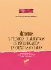 MÉTODOS Y TÉCNICAS CUALITATIVAS INVESTIGACIÓN EN CIENCIAS SOCIALES