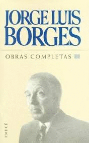 J.L.BORGES OBRAS COMPLETAS III