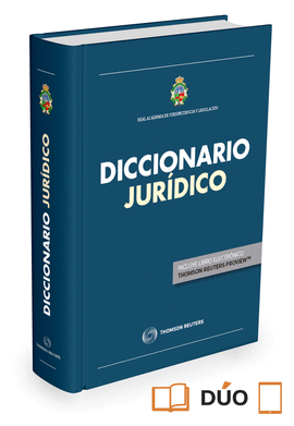 DICCIONARIO JURÍDICO DE LA REAL ACADEMIA DE JURISPRUDENCIA Y LEGISLACIÓN (PAPEL