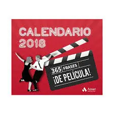 CALENADRIO 2018 FRASES DE PELICULA