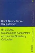 EN DIÁLOGO. METODOLOGÍAS HORIZONTALES EN CIENCIAS SOCIALES Y CULTURALES