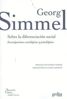 SOBRE LA DIFERENCIACIÓN SOCIAL