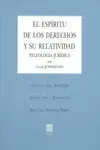 EL ESPIRITU DE LOS DERECHOS Y SU RELATIVIDAD