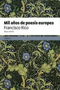 MIL AÑOS DE POESIA EUROPEA